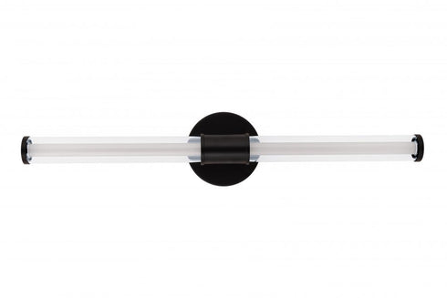 Craftmade Contrast 1 Light LED Vanity in Flat Black Model: 20224FB-LED