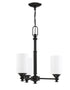 Craftmade Dardyn 3 Light Chandelier in Brushed Polished Nickel Finish Model: 49823-BNK-C
