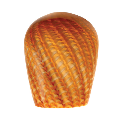 Craftmade Design-A-Fixture Mini Pendant Glass in Caramel Scale Finish Model: N882CS