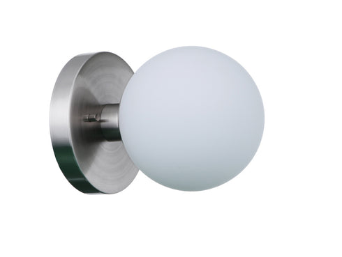 Craftmade Dotti 1 Light Wall Sconce in Brushed Polished Nickel Finish Model: 53961-BNK