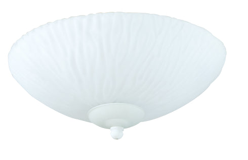 Craftmade Elegance Bowl Light Kit 2 Light Opal White Frost Glass 2x9w LED Model: LKE35F-LED