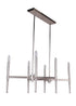 Craftmade Ella 6 Light Chandelier in Polished Nickel Finish Model: 44626-PLN