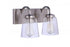 Craftmade Elsa 2 Light Vanity in Brushed Polished Nickel Model: 16314BNK2