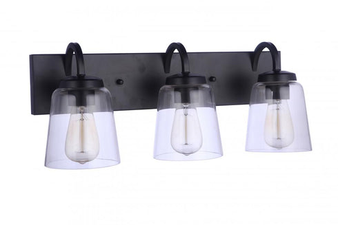 Craftmade Elsa 3 Light Vanity in Brushed Ploshed Nickel in Brushed Polished Nickel Finish Model: 16323BNK3
