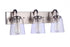Craftmade Elsa 3 Light Vanity in Brushed Ploshed Nickel in Brushed Polished Nickel Finish Model: 16323BNK3