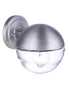 Craftmade Evie 1 Light Small Outdoor Wall Lantern in Satin Aluminum Model: ZA3404-SA