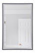 Craftmade 24 Inch x 30 Inch LED Mirror Defogger & Dimmer 3000 4000 5000K in White Finish Model: MIR111-W