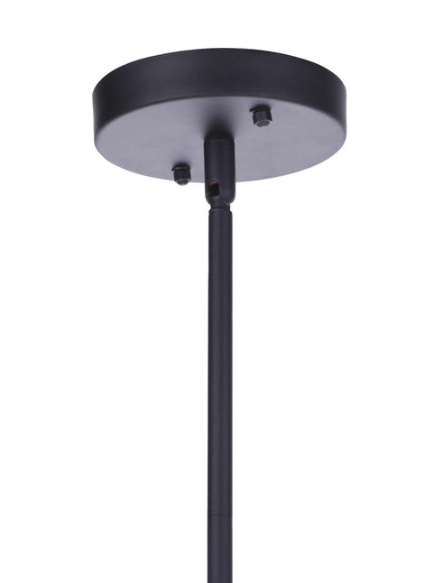 Craftmade Franklin 1 Light Outdoor Pendant in Midnight Model: ZA3311-MN