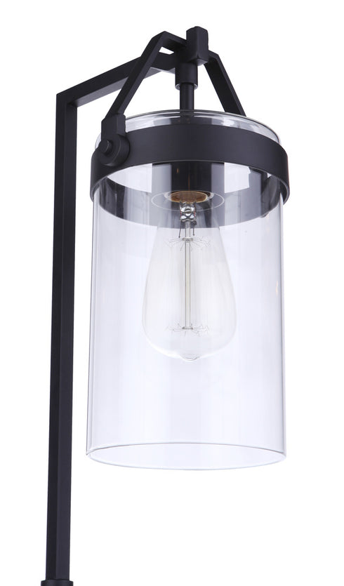 Craftmade Franklin 1 Light Outdoor Post Mount in Midnight Model: ZA3315-MN