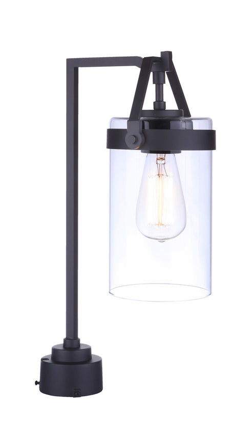 Craftmade Franklin 1 Light Outdoor Post Mount in Midnight Model: ZA3315-MN