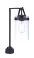 Craftmade Franklin 1 Light Outdoor Post Mount in Midnight Model: ZA3315-MN