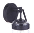 Craftmade Franklin 1 Light Small Outdoor Wall Lantern in Midnight Model: ZA3304-MN