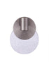 Craftmade Glisten 1 Light LED Wall Sconce in Brushed Polished Nickel Model: 15106BNK-LED