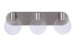 Craftmade Glisten 3 Light LED Vanity in Brushed Polished Nickel Model: 15122BNK-LED