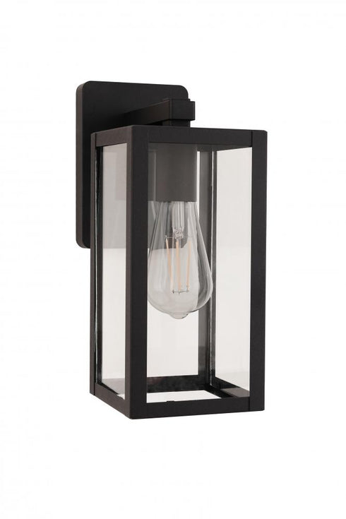 Craftmade Harris 1 Light 12.13 Inch Outdoor Lantern in Textured Black Model: ZA7104-TB