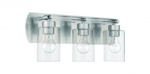 Craftmade Hendrix 3 Light Vanity in Brushed Polished Nickel Model: 17621BNK3