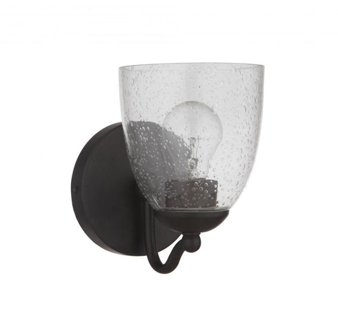 Craftmade Hillridge 1 Light Wall Sconce in Brushed Polished Nickel Model: 19906BNK1