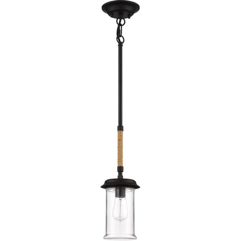 Craftmade Homestead 1 Light Outdoor Mini Pendant in Espresso Model: 52091-ESP