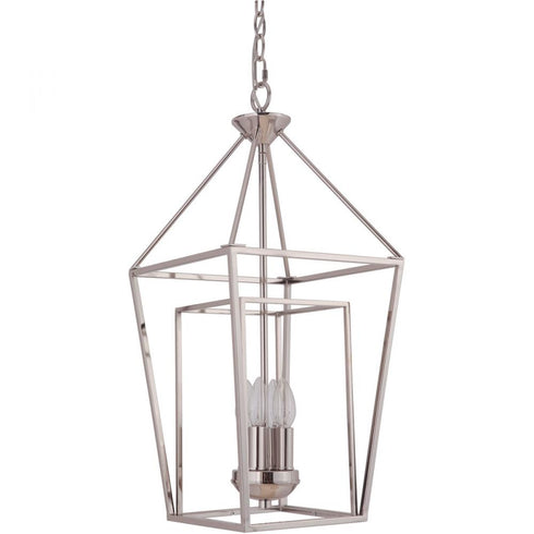 Craftmade Hudson 4 Light Small Foyer in Oiled Bronze Model: 45834-OB