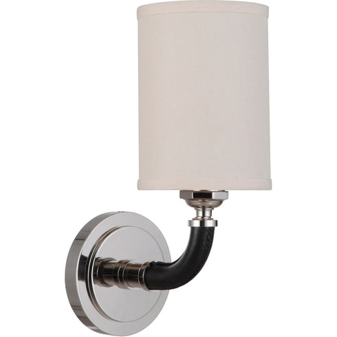 Craftmade Huxley 1 Light Wall Sconce in Polished Nickel Model: 48161-PLN