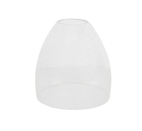 Craftmade in Clear Seeded Replacement Glass for LK401105 Model: 105