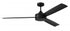 Craftmade Inspo 62 62 Inch Inspo Indoo Outdoor (Wet) in Flat Black With in Flat Black Blades Model: INS62FB3