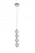 Craftmade Jackie 4 Light LED Pendant in Polished Nickel Model: 59490-PLN-LED