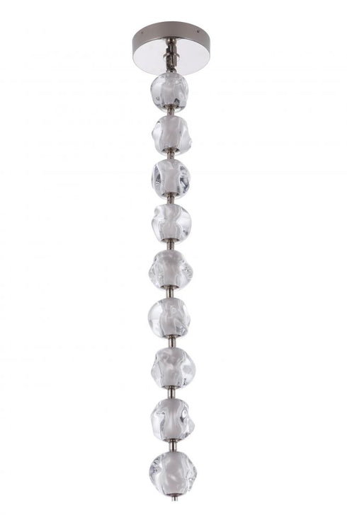 Craftmade Jackie 9 Light LED Pendant in Polished Nickel Model: 59492-PLN-LED