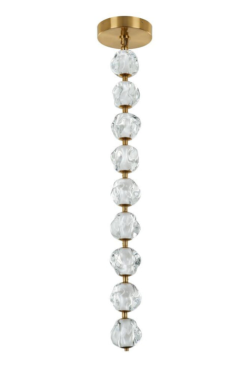 Craftmade Jackie 9 Light LED Pendant in Polished Nickel Model: 59492-PLN-LED