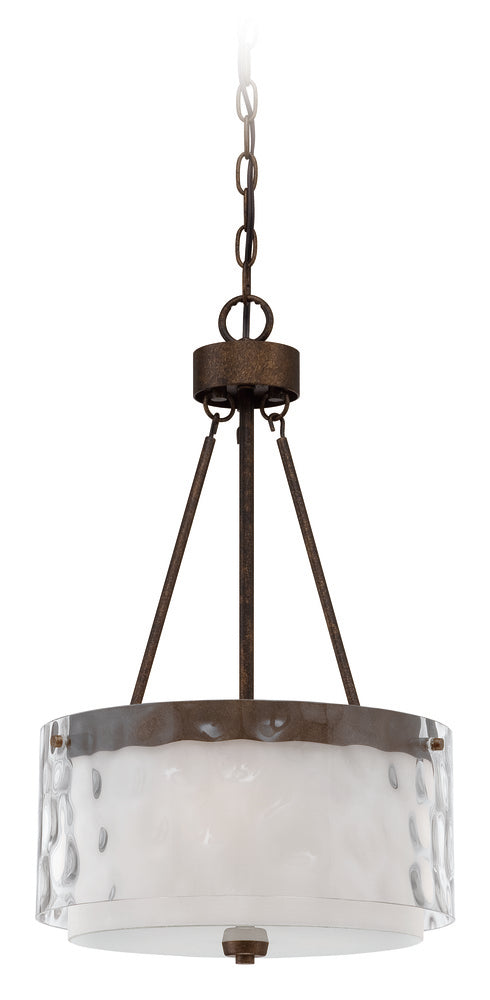 Craftmade Kenswick 3 Light Pendant in Peruvian Bronze Finish Model: 35493-PR