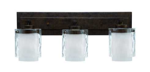 Craftmade Kenswick 3 Light Vanity in Peruvian Bronze Model: 35403-PR