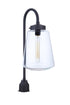 Craftmade Laclede 1 Light Large Outdoor Post Mount in Midnight Model: ZA3825-MN