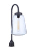 Craftmade Laclede 1 Light Large Outdoor Post Mount in Midnight Model: ZA3825-MN