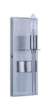 Craftmade Larrson 1 Light Wall Sconce in Brushed Polished Nickel Model: 54361-BNK