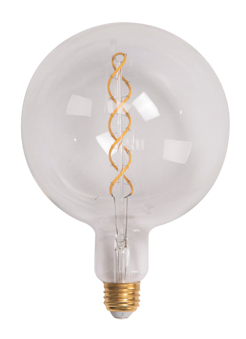 Craftmade LED Filament Bulb G50 Globe 4WG50C LED in Clear Medium Finish Model: 9653