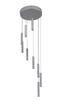 Craftmade Lexi 9 Light LED Pendant in Chrome Finish Model: 47599-CH-LED