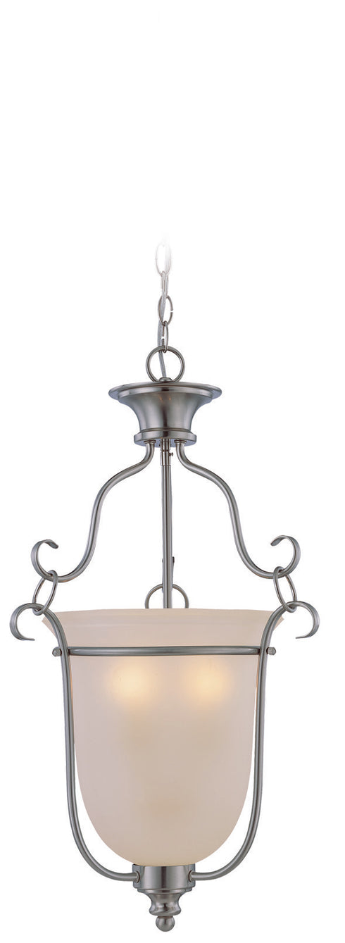 Craftmade Linden Lane 3 Light Foyer in Satin Nickel Finish Model: 26343-SN