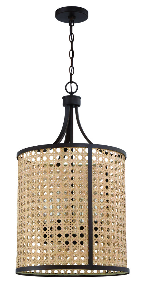 Craftmade Malaya 4 Light Foyer in Aged Bronze Brushed Model: 54534-ABZ