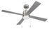 Craftmade McCoy 52 4 Blade with Pull Chains 52 Inch McCoy 4 Blade With Pull Chain in Brushed Polished Nickel With Brushed Nickel Blades Model: MCY52BNK4-PC