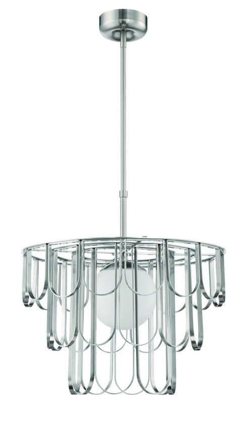 Craftmade Melody 1 Light Pendant in Satin Brass Model: 54992-SB