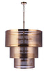 Craftmade Mesh 12 Light Pendant in Flat Black Model: 58992-FB