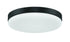 Craftmade Mondo 72 Light Kit Indoor / Outdoor Mondo LED Light Kit in Flat Black in Brushed Polished Nickel Finish Model: MNDLK-FB-LED
