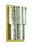 Craftmade Museo 2 Light Wall Sconce in Brushed Polished Nickel Model: 48662-BNK