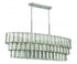 Craftmade Museo 7 Light Island in Brushed Polished Nickel Model: 48677-BNK