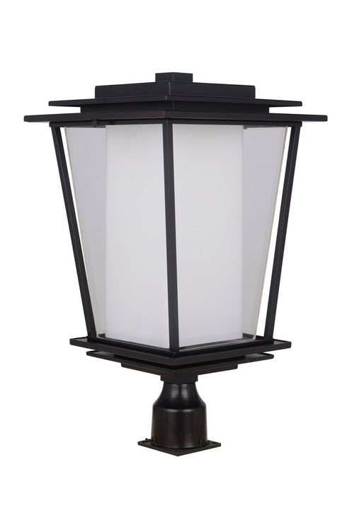 Craftmade Neyland 2 Light Post Mount in Oiled Bronze Outdoor Finish Model: ZA1415-OBO