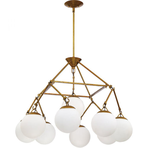 Craftmade Orion in Patina Aged Brass Finish Model: 50729-PAB