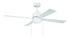 Craftmade Outdoor McCoy 52 4 Blade with Pull Chains 52 Inch Ceiling Fan Outdoor Wet Rated With ABS blades & LED Light Kit in Classic Bronze Finish Model: OMCY52CBZ4-PC