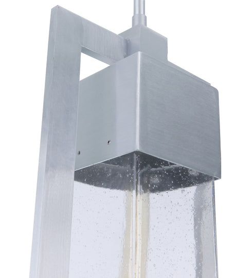 Craftmade Perimeter 1 Light Large Outdoor Pendant in Satin Aluminum Model: ZA4021-SA