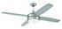 Craftmade Phaze II 4- Blade 52 Inch Phaze II 4 Blade in Brushed Polished Nickel With Walnu Dark Oak Blades Model: PHZ52BNK4