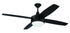 Craftmade Phaze II 4- Blade 52 Inch Phaze II 4 Blade in Brushed Polished Nickel With Walnu Dark Oak Blades Model: PHZ52BNK4